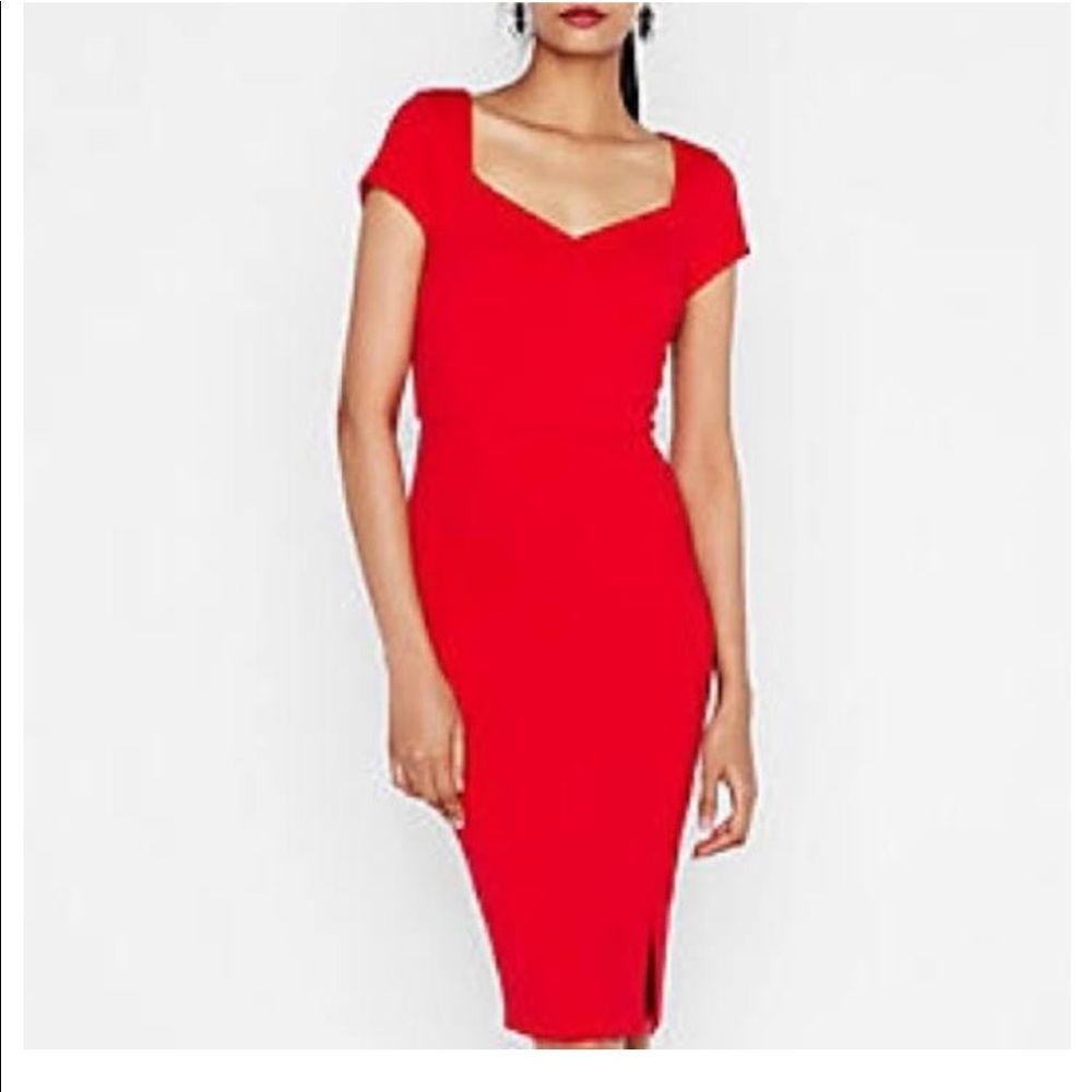 Express Cap Sleeve Dress